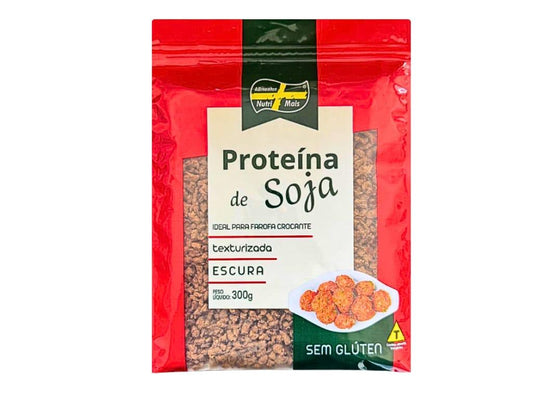 Proteína de Soja Texturizada-cor Caramelo