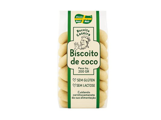 Biscoito Sem Glutém Coco