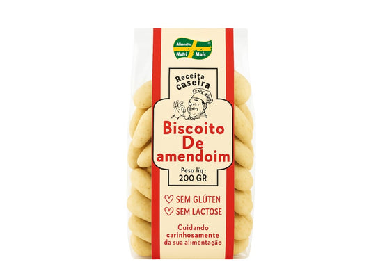Biscoito Sem Glutém Amendoim